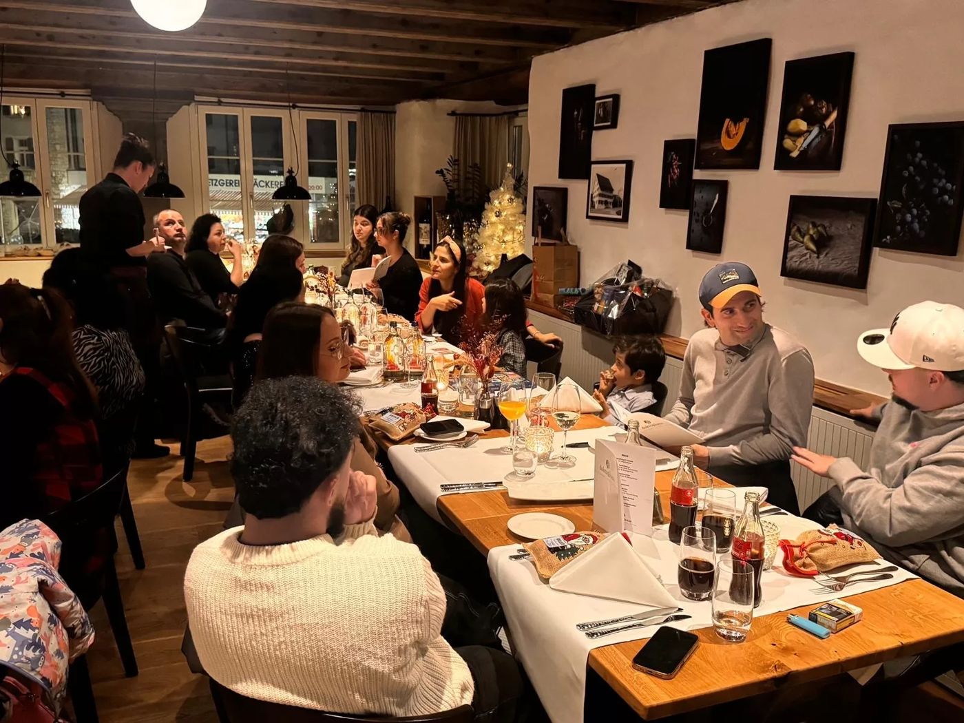 Weihnachtsessen 2025 des Teams, Foto 1